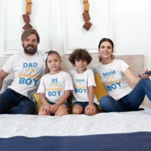 Custom Birthday T-Shirts for the Whole Family – Kids’ Party Edition -14