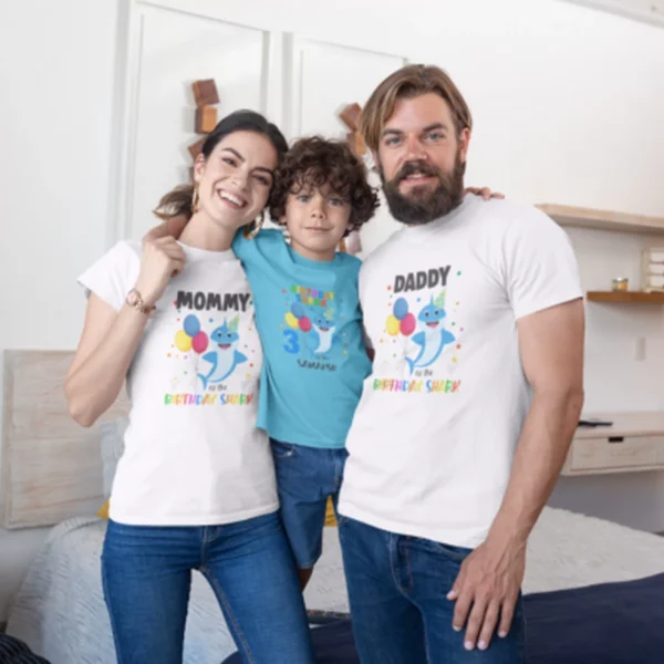 Custom Birthday T-Shirts for the Whole Family – Kids’ Party Edition -16