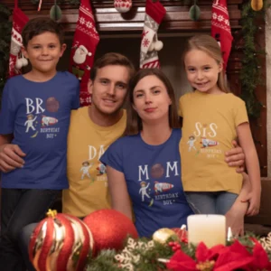 Custom Birthday T-Shirts for the Whole Family – Kids’ Party Edition -18