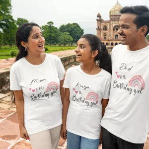 Custom Birthday T-Shirts for the Whole Family – Kids’ Party Edition -6