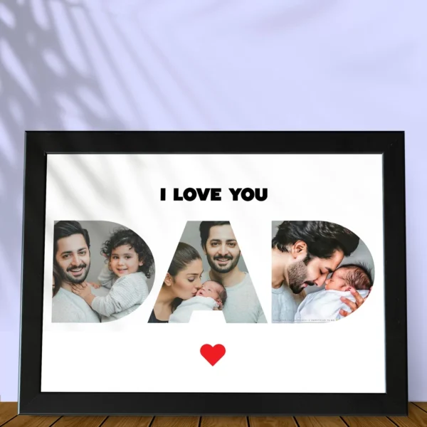 Customized Father’s Day Photo Frames - Custom Fathers Day Photo Frame – Gift for Dad