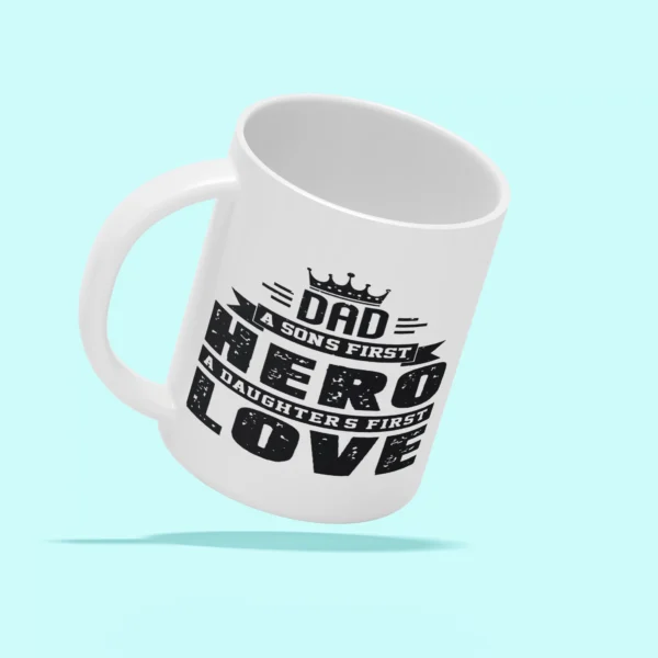 Personalized Coffee Mug for Father's Day – Custom Name & Message Gift - Image 2