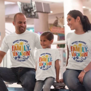 Matching Family Vacation T-Shirts - Personalized T-shirts for Family