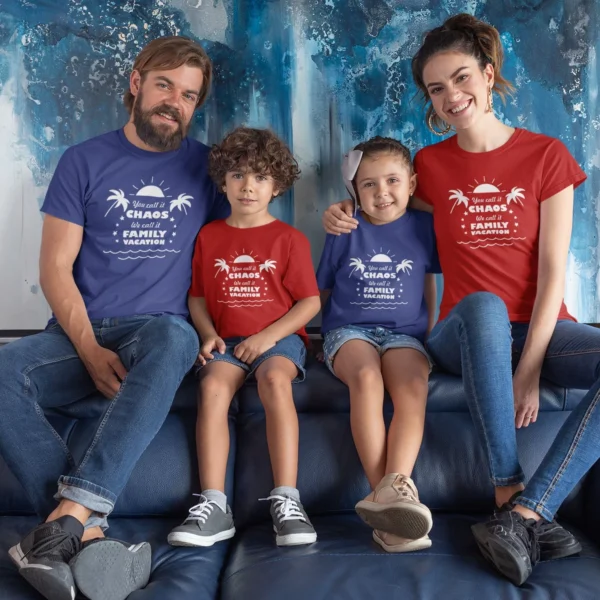 Matching Family Vacation T-Shirts - Personalized T-shirts for Family -8