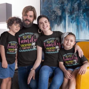 Matching Family Vacation T-Shirts - Personalized T-shirts for Family -12