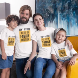 Matching Family Vacation T-Shirts - Personalized T-shirts for Family -13