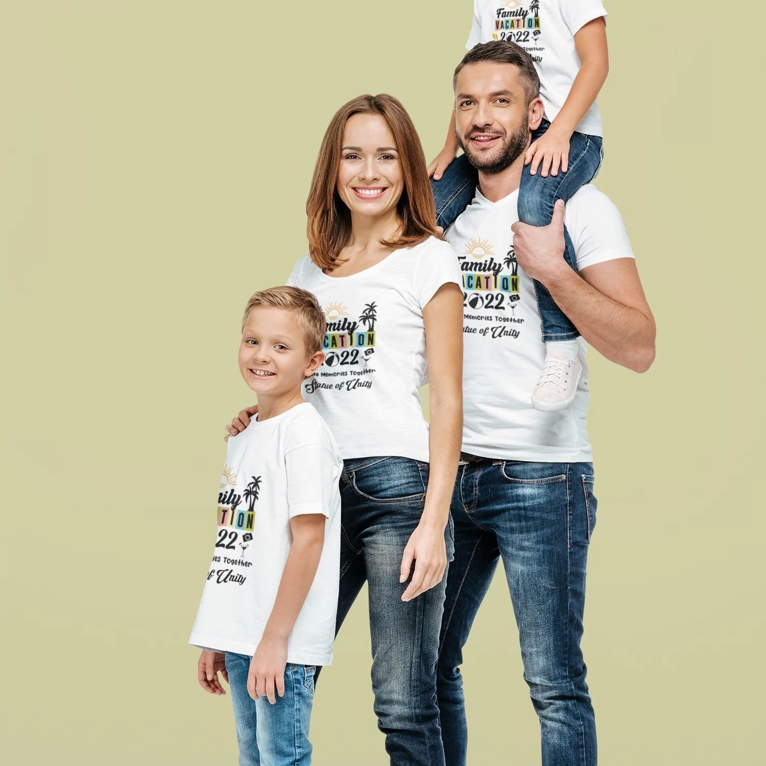 Matching Family Vacation T-Shirts - Personalized T-shirts for Family -22