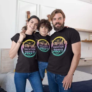Matching Family Vacation T-Shirts - Personalized T-shirts for Family -35