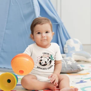 Personalized Baby Rompers & Tees with Family Titles-12