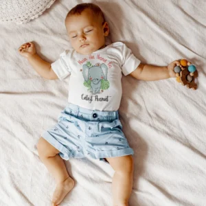 Personalized Baby Rompers & Tees with Family Titles-15