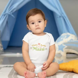 Personalized Baby Rompers & Tees with Family Titles-16