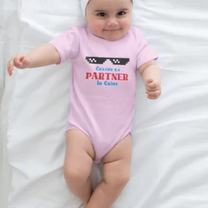 Personalized Baby Rompers & Tees with Family Titles-17