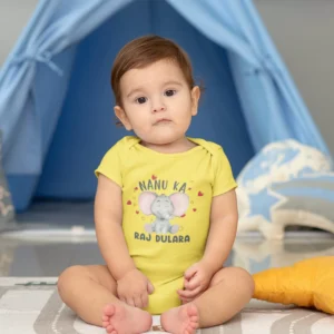 Personalized Baby Rompers & Tees with Family Titles-6