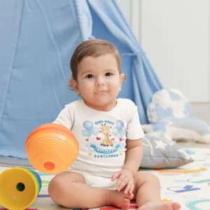 Personalized Baby Rompers & Tees with Family Titles-7