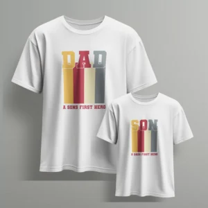 a dads first hero a sons first hero -5-Fathers day Tshirts