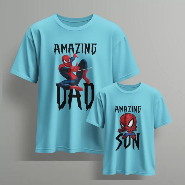 amazing dad amazing son - Fathers day Tshirts