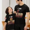 I am Iron Man - I am dad and I am son printed T-shirts for fathers day - Dad and Son Matching Tshirts - Fathers day Tshirts