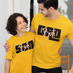 Fathers day Tshirts - Best dad best son