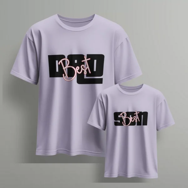Fathers day Tshirts - Best Dad Best son