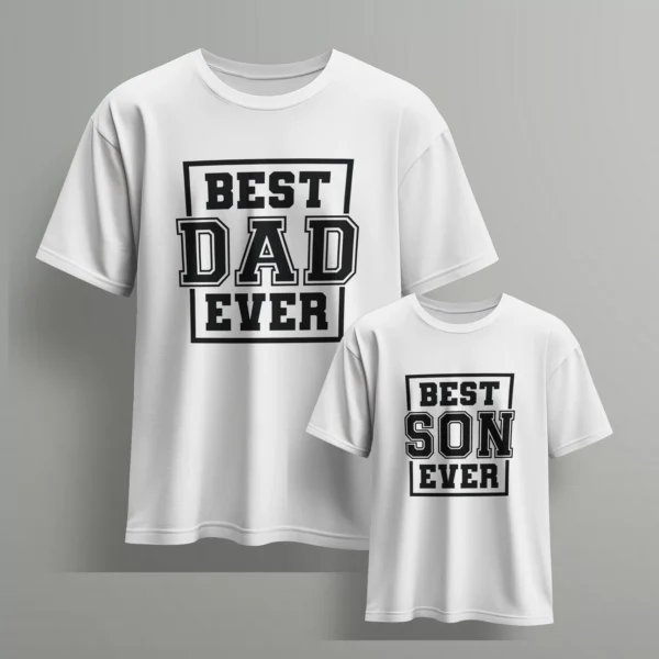 best dad ever best son ever - Fathers day Tshirts