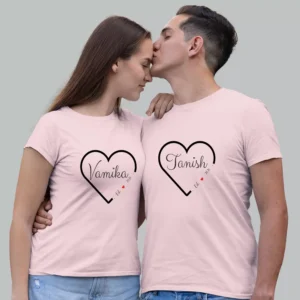 Personalised Couple T shirts - Customized Gifts for Couples-3
