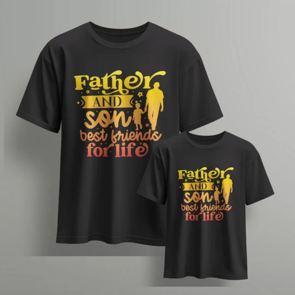 father and son best friends for life-3 - Fathers day Tshirts