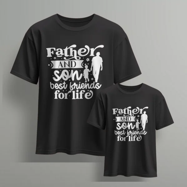 Custom Father Son Matching Tshirts - Fathers day Tshirts