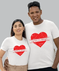 Custom Couple T-shirts - Customized Gifts for Couples-8
