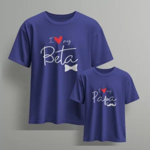 i love my beta i love my papa-5 - Fathers day Tshirts