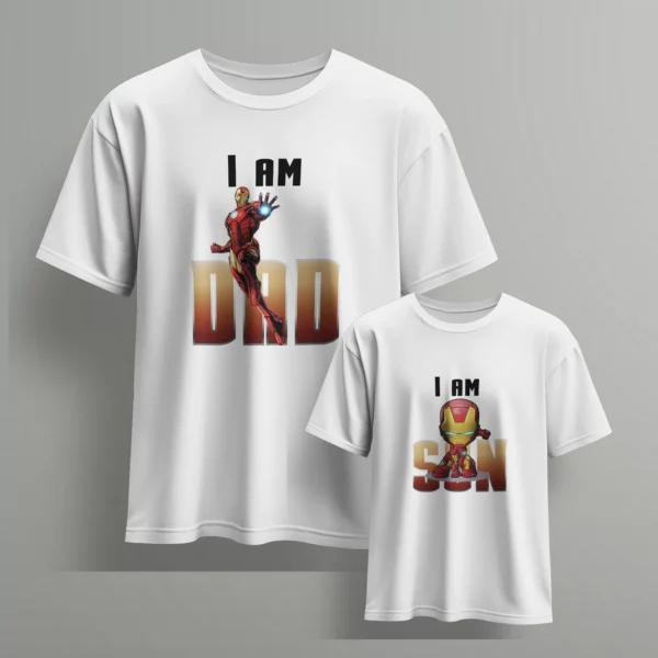 iam dad iam son - Fathers day Tshirts