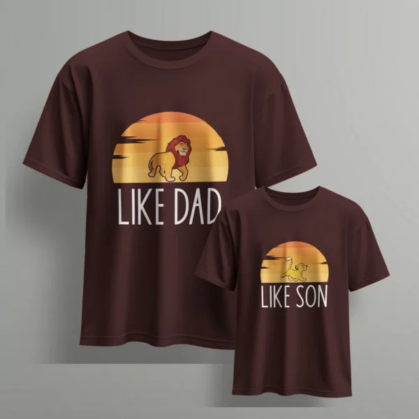 Father & Son Matching T-shirts – Custom Gift Set-19 - Image 8