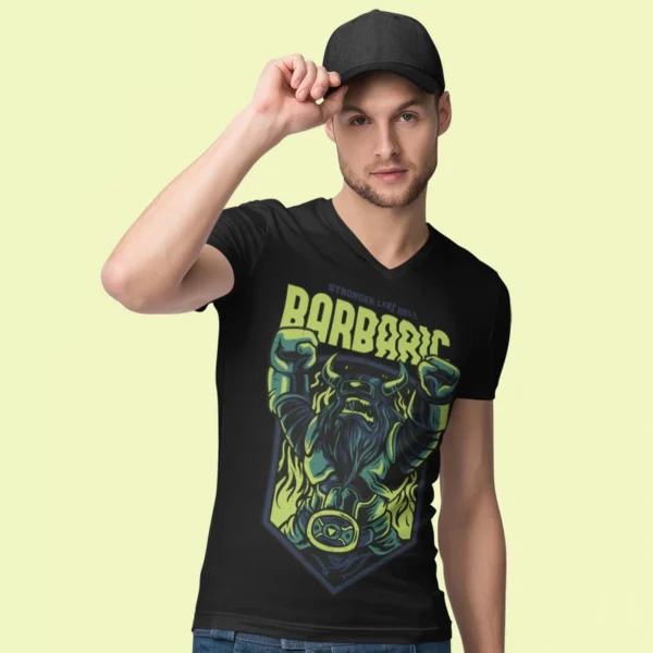 Personalize Unisex V Neck T-Shirt - Men's Collection