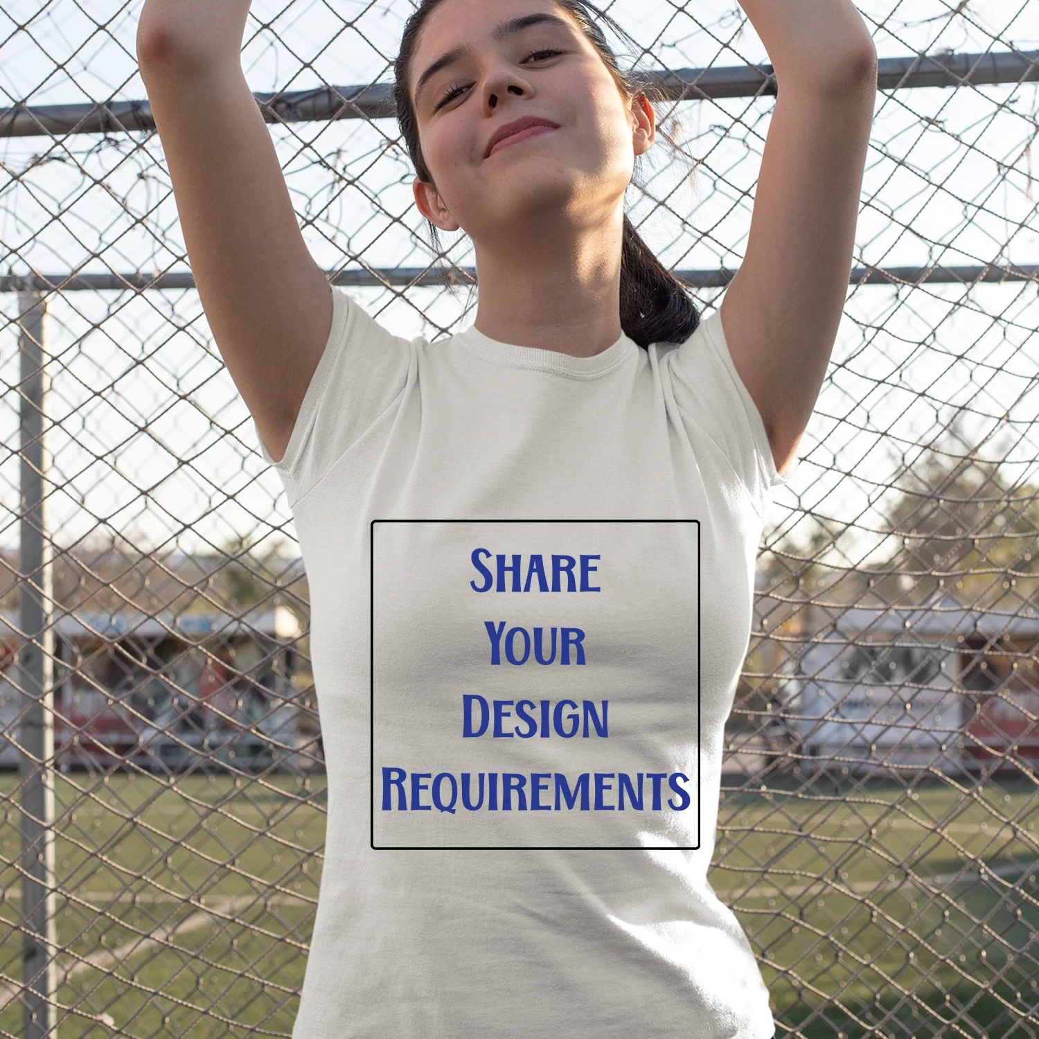 Personalized Womens Round Neck Tshirts - Women's Collection 2 Personalized Womens Round Neck Tshirts - Women's Collection - Image 2