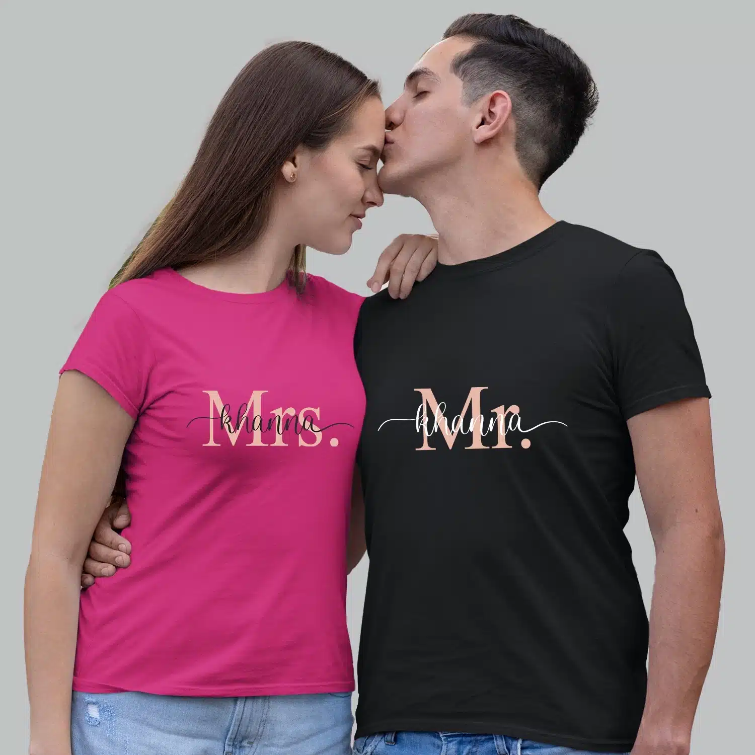 Custom Couple T-shirts – Customized Gifts for Couples-3