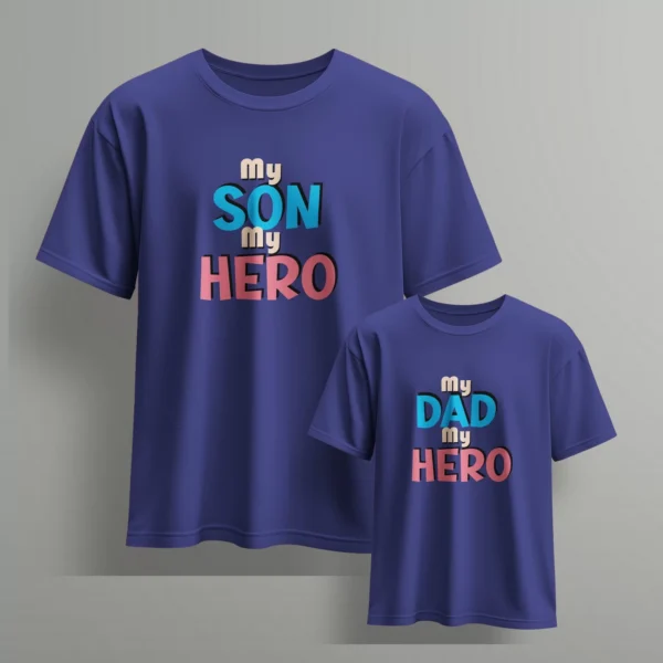 my dad my hero my son my hero -3 - fathers day tshirts