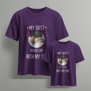 my-first-fathers-day-with-my-dad-son- fathers-day-t-shirts-2