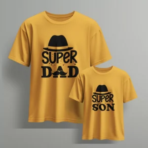 super dad super son - Fathers day Tshirts