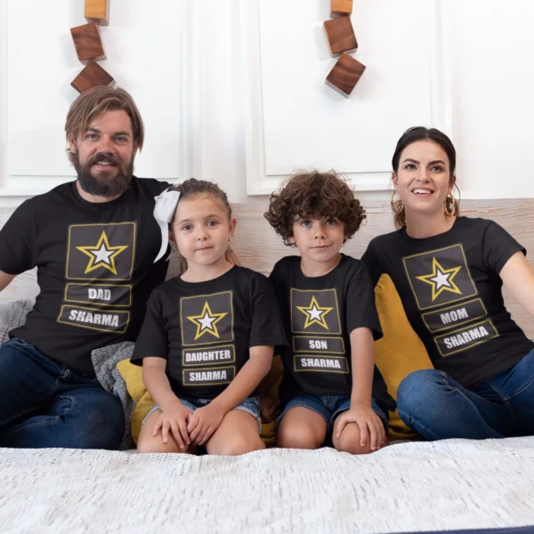 Matching Family T-Shirts – Personalized Outfits for Family-4