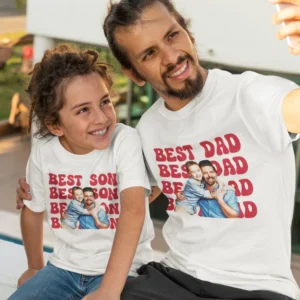 custom father son-matching tshirts-best-dad-son-fathers-day-tshirts