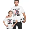 Dad and Son Matching Tshirts - Matching Marvel Black Tees - fathers day t-shirts