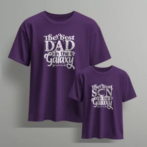 the best dad in the galaxy the best son in the galaxy-3 - Fathers day Tshirts