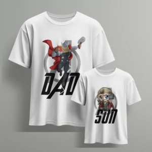 thor dad thor son-1 - Fathers day Tshirts