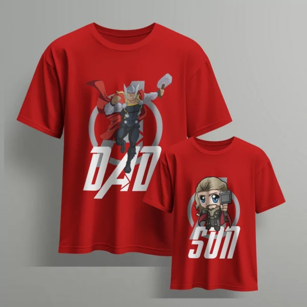 Thor dad thor son - Fathers day Tshirts