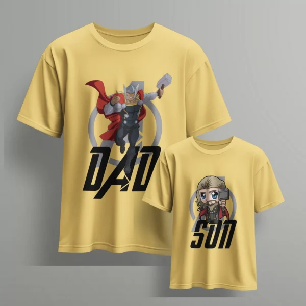 thor dad thor son - Fathers day Tshirts