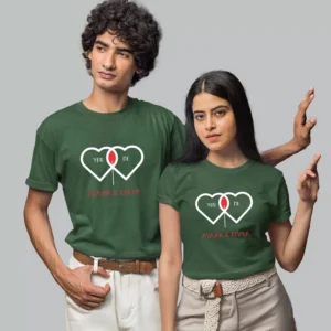 Matching Couple T-shirts - Customized Gifts for Couples-5
