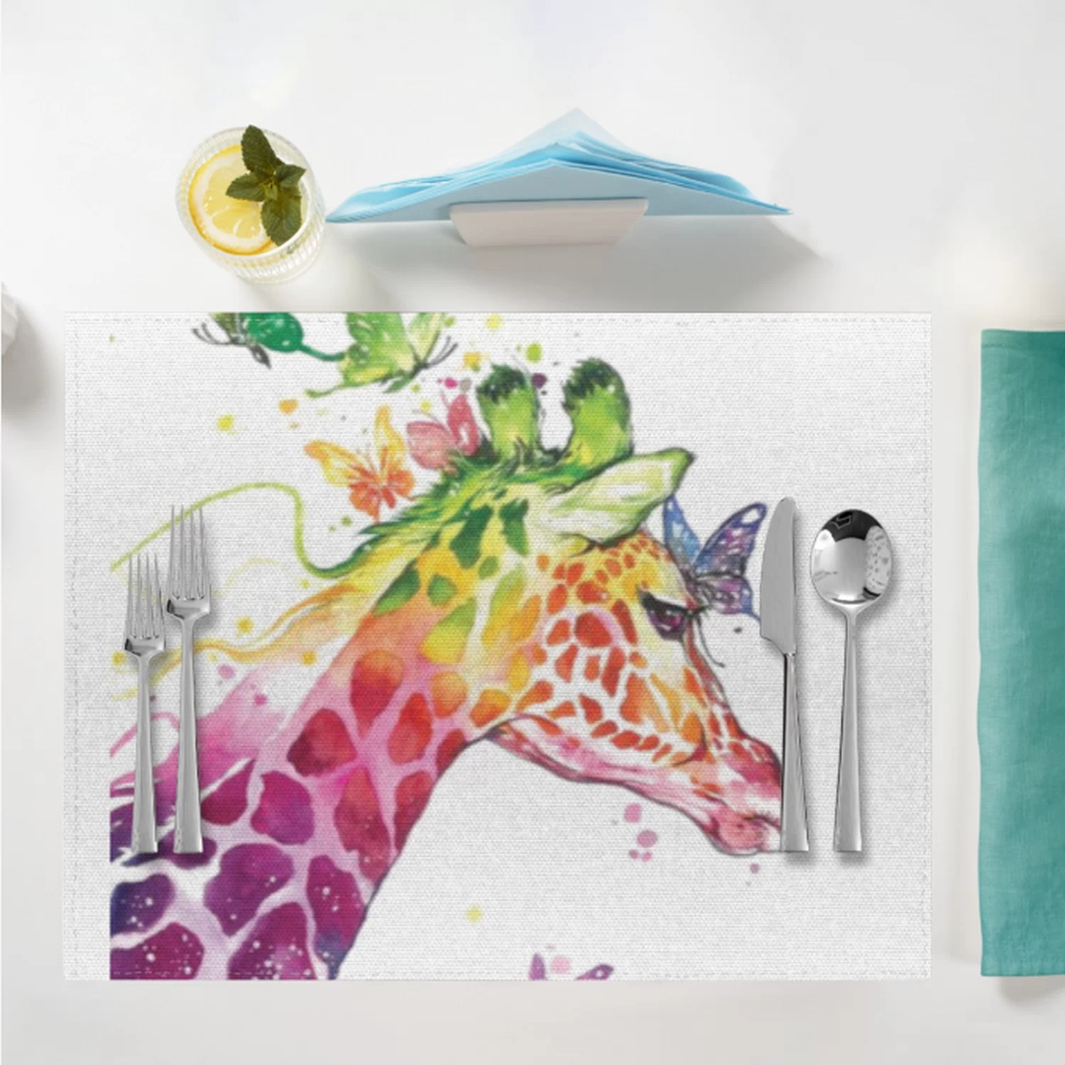 Dining Table Placemats – Customized with Name or Design