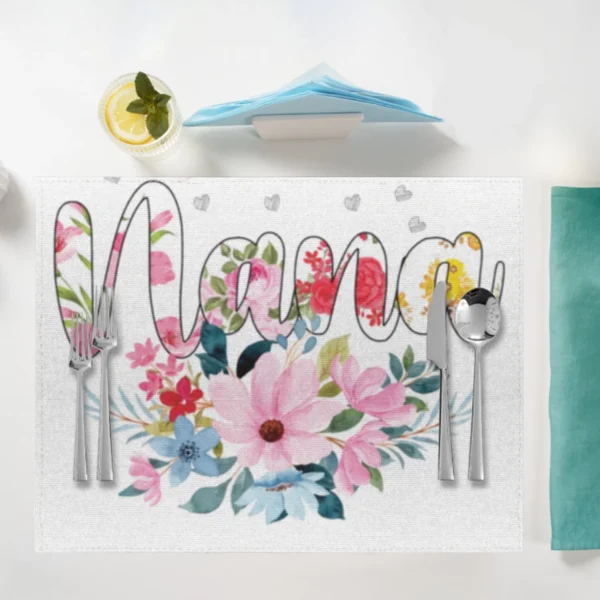 Dining Table Placemats – Customized with Name or Design - Image 3