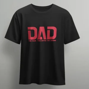 Personalized Dad T-shirt – Add name-3