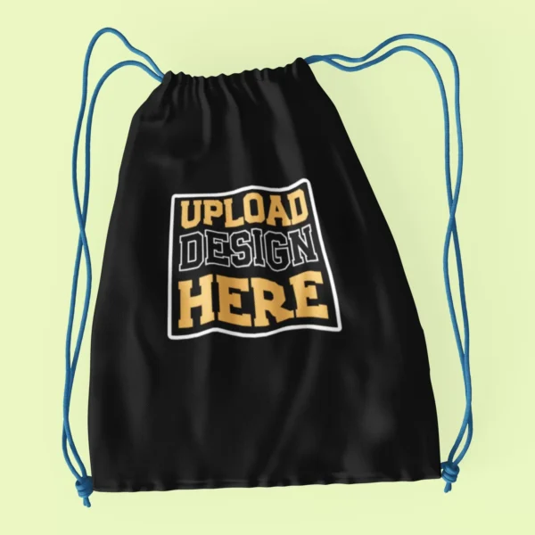 Custom Drawstring Bag with Name or Logo – Personalized Gym Bag - Image 6