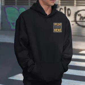 Men’s Embroidered Hoodies – Pocket Area Only | DivineBonds